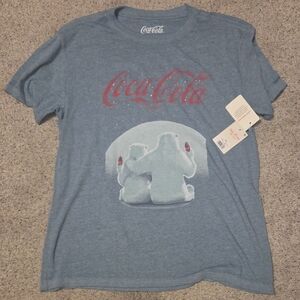 Nwt Lucky Brand Coca Cola Polar Bear Top